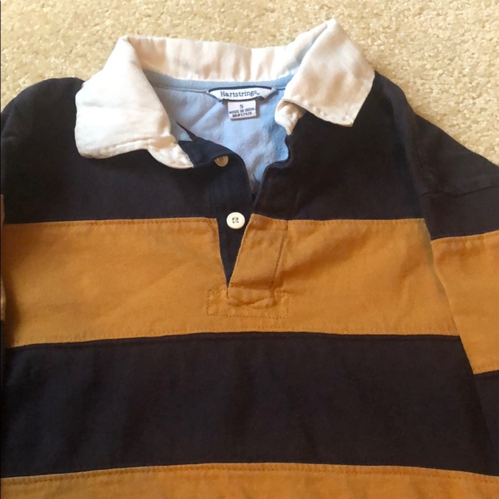 Boys polo 5t Hartstrings